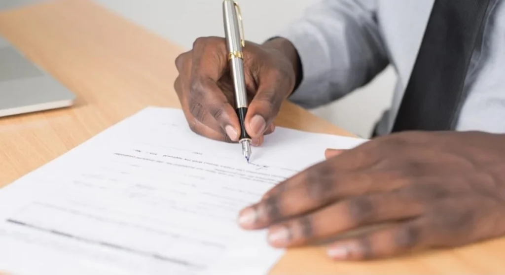 Firma di un documento